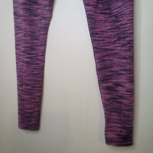 Jockey Leggings Women S Active Athletic Pattern Black Pink - Picture 14 of 14